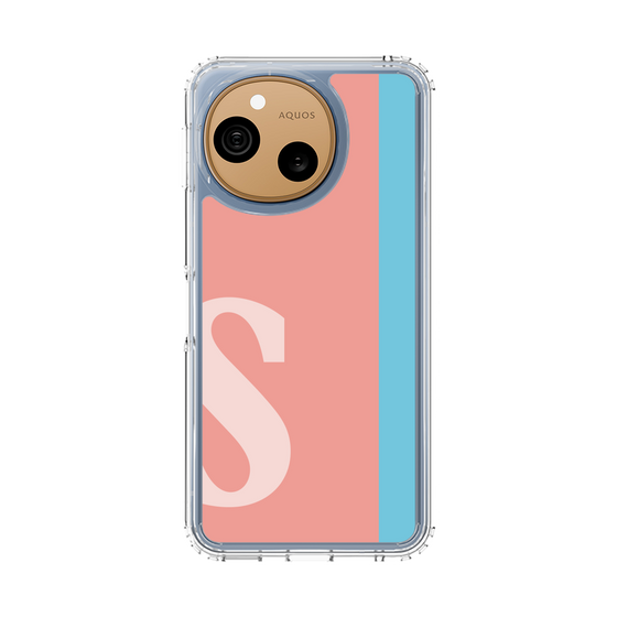 スリムプロテクションケース［ オリジナル - initial color line - S pink ］