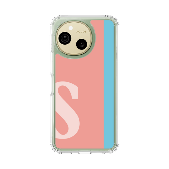 スリムプロテクションケース［ オリジナル - initial color line - S pink ］