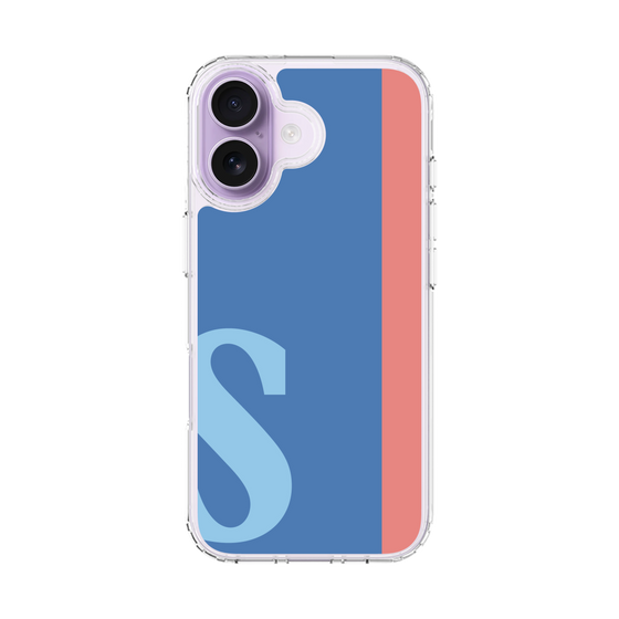 スリムプロテクションケース［ オリジナル - initial color line - S blue ］