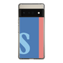 スリムプロテクションケース［ オリジナル - initial color line - S blue ］