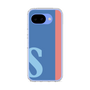 スリムプロテクションケース［ オリジナル - initial color line - S blue ］