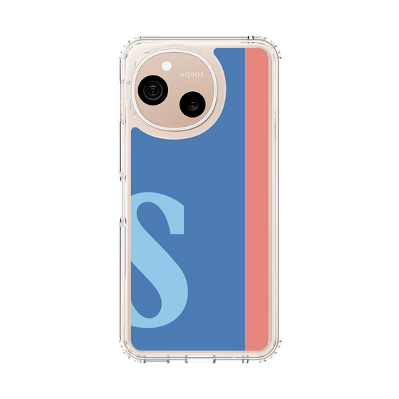 スリムプロテクションケース［ オリジナル - initial color line - S blue ］