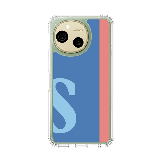 スリムプロテクションケース［ オリジナル - initial color line - S blue ］