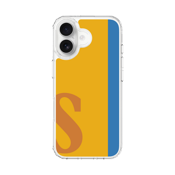 スリムプロテクションケース［ オリジナル - initial color line - S orange ］