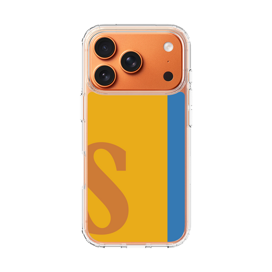 スリムプロテクションケース［ オリジナル - initial color line - S orange ］