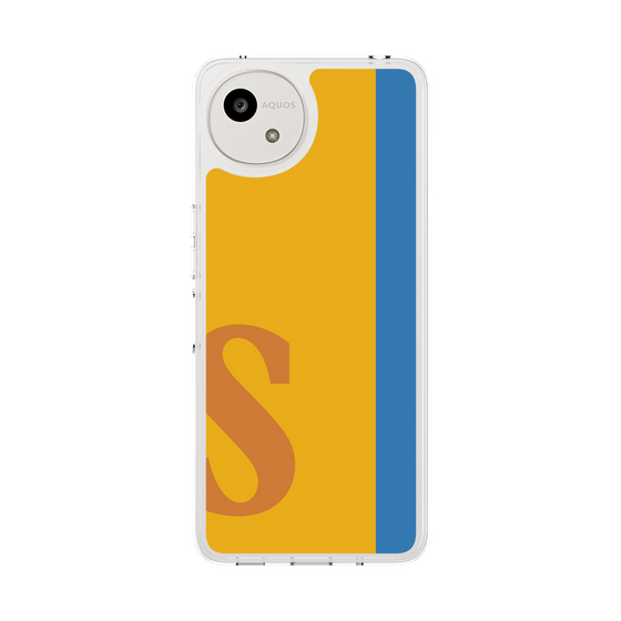 スリムプロテクションケース［ オリジナル - initial color line - S orange ］