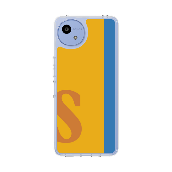 スリムプロテクションケース［ オリジナル - initial color line - S orange ］