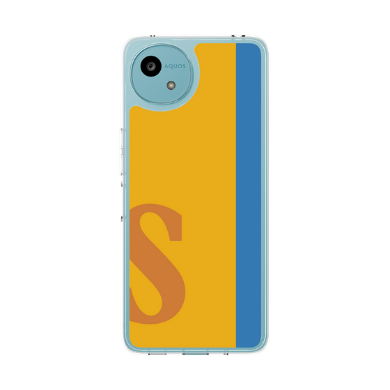 スリムプロテクションケース［ オリジナル - initial color line - S orange ］