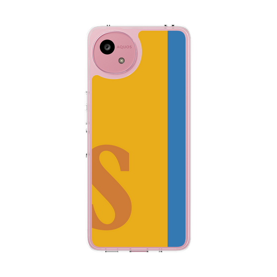 スリムプロテクションケース［ オリジナル - initial color line - S orange ］