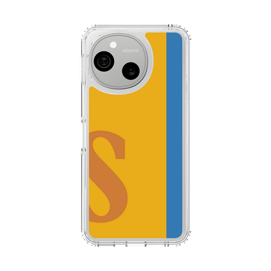 スリムプロテクションケース［ オリジナル - initial color line - S orange ］