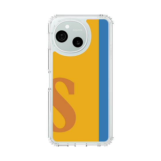 スリムプロテクションケース［ オリジナル - initial color line - S orange ］