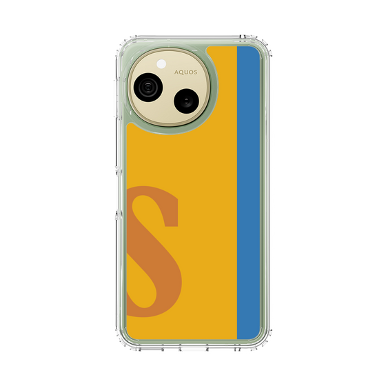 スリムプロテクションケース［ オリジナル - initial color line - S orange ］