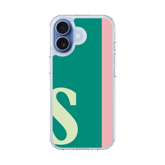スリムプロテクションケース［ オリジナル - initial color line - S green ］