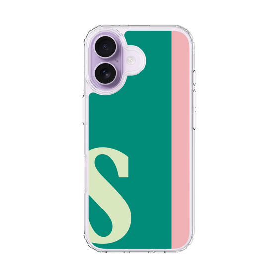 スリムプロテクションケース［ オリジナル - initial color line - S green ］
