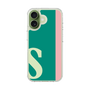 スリムプロテクションケース［ オリジナル - initial color line - S green ］