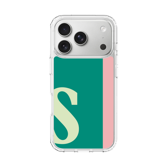 スリムプロテクションケース［ オリジナル - initial color line - S green ］