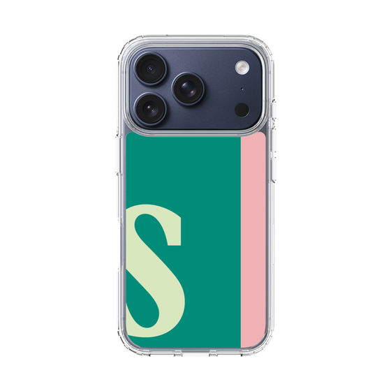 スリムプロテクションケース［ オリジナル - initial color line - S green ］