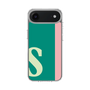 スリムプロテクションケース［ オリジナル - initial color line - S green ］