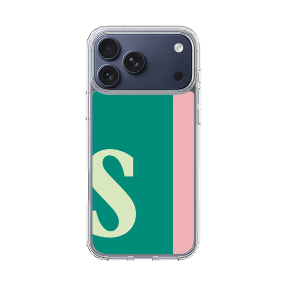 スリムプロテクションケース［ オリジナル - initial color line - S green ］