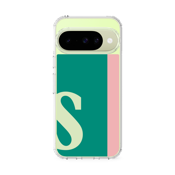 スリムプロテクションケース［ オリジナル - initial color line - S green ］