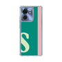 スリムプロテクションケース［ オリジナル - initial color line - S green ］
