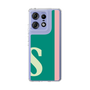 スリムプロテクションケース［ オリジナル - initial color line - S green ］