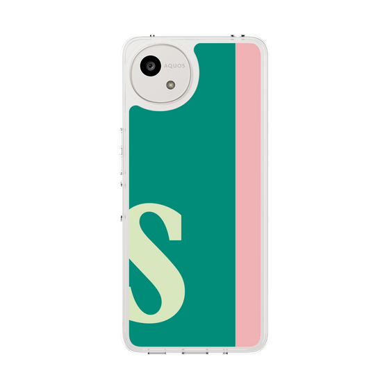 スリムプロテクションケース［ オリジナル - initial color line - S green ］