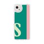 スリムプロテクションケース［ オリジナル - initial color line - S green ］
