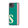 スリムプロテクションケース［ オリジナル - initial color line - S green ］