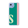 スリムプロテクションケース［ オリジナル - initial color line - S green ］