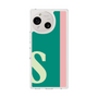 スリムプロテクションケース［ オリジナル - initial color line - S green ］