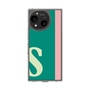 スリムプロテクションケース［ オリジナル - initial color line - S green ］
