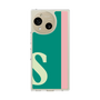 スリムプロテクションケース［ オリジナル - initial color line - S green ］