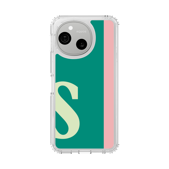 スリムプロテクションケース［ オリジナル - initial color line - S green ］