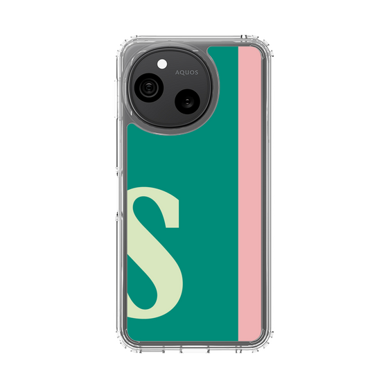 スリムプロテクションケース［ オリジナル - initial color line - S green ］