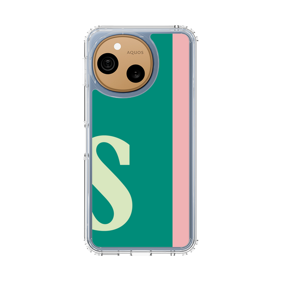 スリムプロテクションケース［ オリジナル - initial color line - S green ］