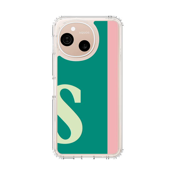 スリムプロテクションケース［ オリジナル - initial color line - S green ］