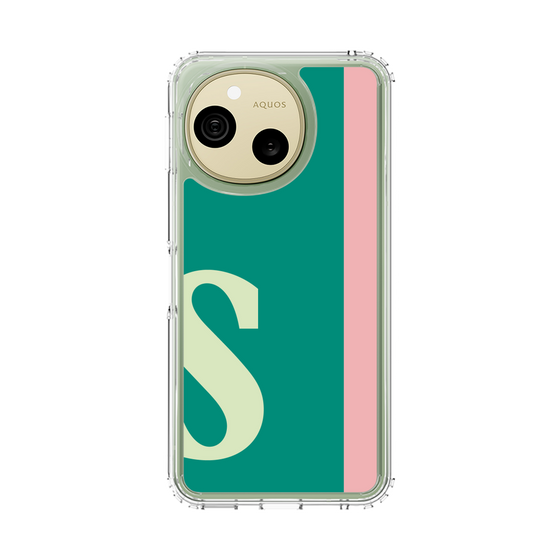 スリムプロテクションケース［ オリジナル - initial color line - S green ］