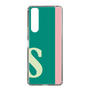 スリムプロテクションケース［ オリジナル - initial color line - S green ］