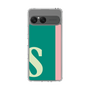 スリムプロテクションケース［ オリジナル - initial color line - S green ］