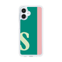 スリムプロテクションケース［ オリジナル - initial color line - S green ］