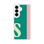 スリムプロテクションケース［ オリジナル - initial color line - S green ］