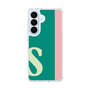 スリムプロテクションケース［ オリジナル - initial color line - S green ］