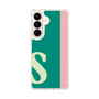 スリムプロテクションケース［ オリジナル - initial color line - S green ］