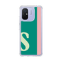スリムプロテクションケース［ オリジナル - initial color line - S green ］