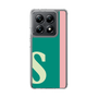 スリムプロテクションケース［ オリジナル - initial color line - S green ］