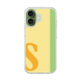 スリムプロテクションケース［ オリジナル - initial color line - S yellow ］