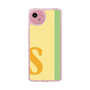 スリムプロテクションケース［ オリジナル - initial color line - S yellow ］