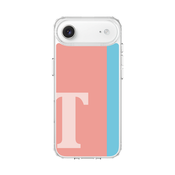 スリムプロテクションケース［ オリジナル - initial color line - T pink ］