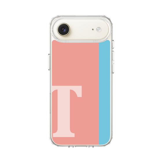 スリムプロテクションケース［ オリジナル - initial color line - T pink ］